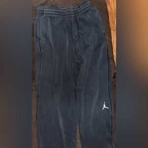 Michael Jordan Black Joggers with Logo